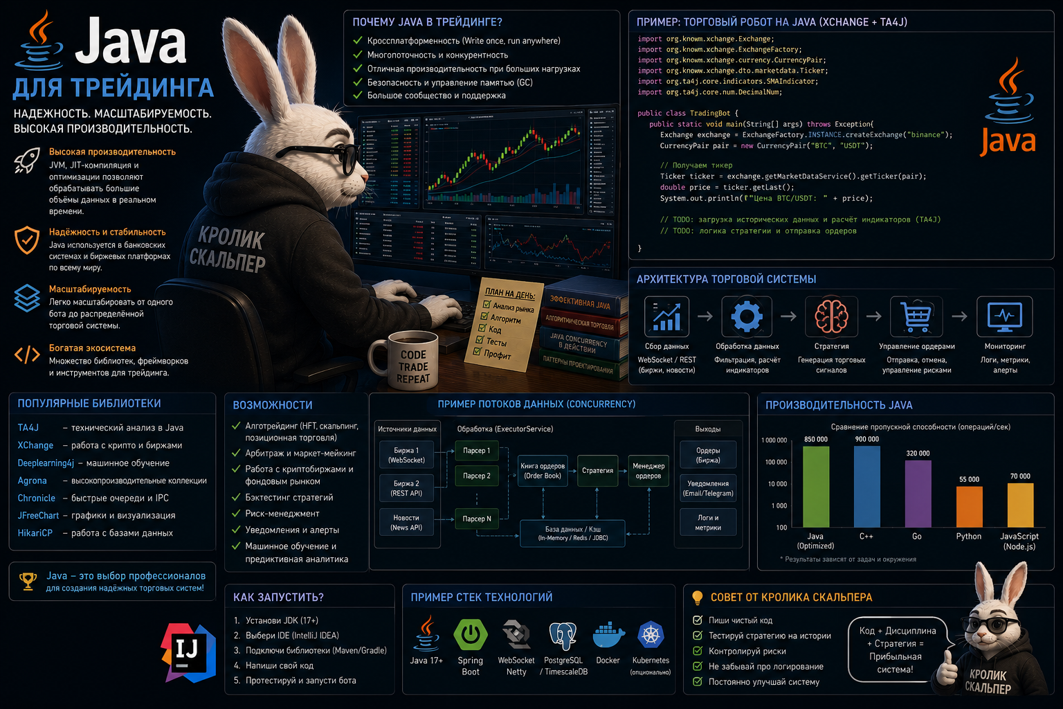 java для трейдинга