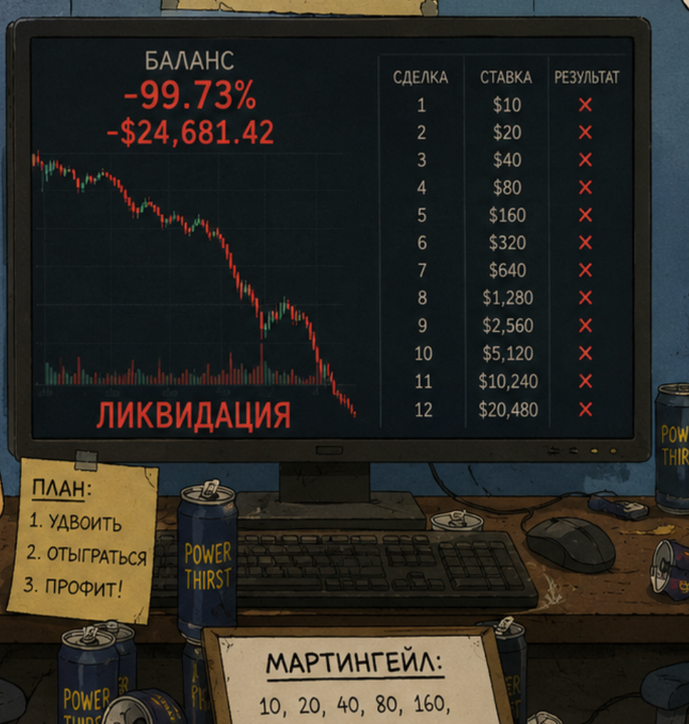 Мартингейл, сетка ордеров, Что такое мартингейл, мартингейл на форексе