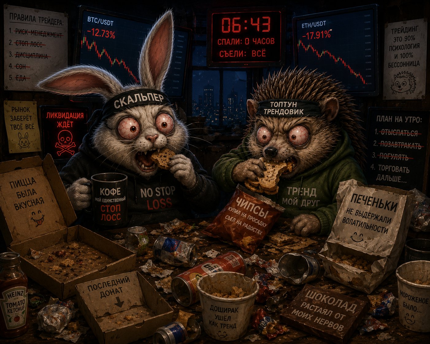 Нервный перекус, Кортизол и дофамин, вредный перекус