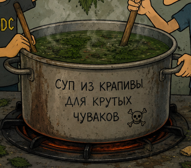 Суп из крапивы, Техника приготовления супа из крапивы