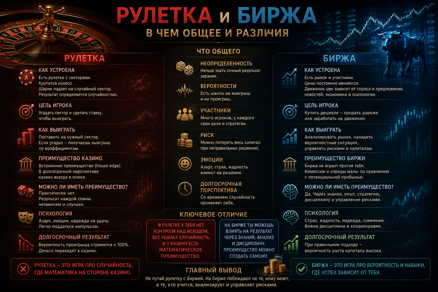 Рулетка и казино