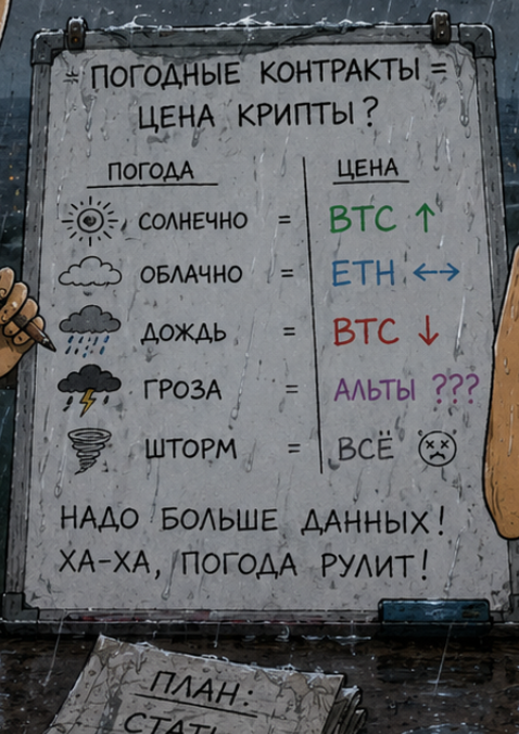 Погодные контракты, как зарабатывать на температуре, погода — это биржевой актив